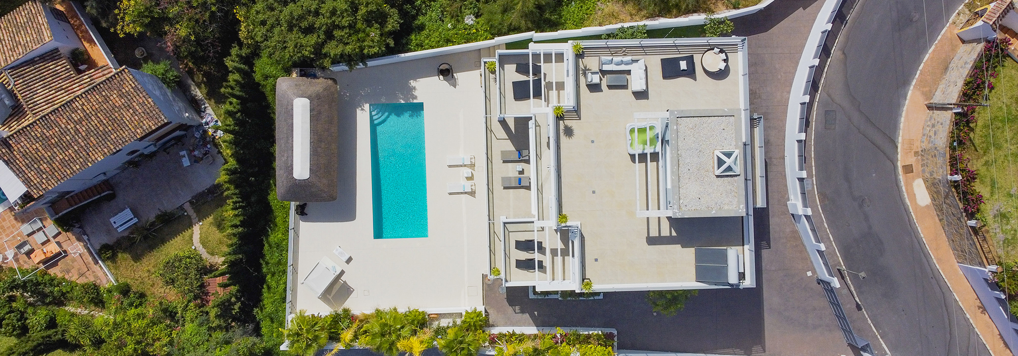 Villa de lujo con vistas al mar en El Rosario